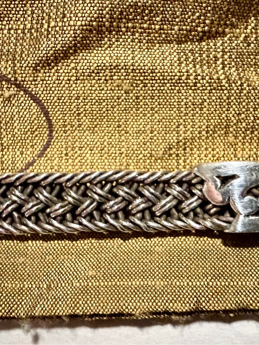 Lois Hill Textile Weave bracelet (6mm) - 8.5” long - Picture 4 of 8